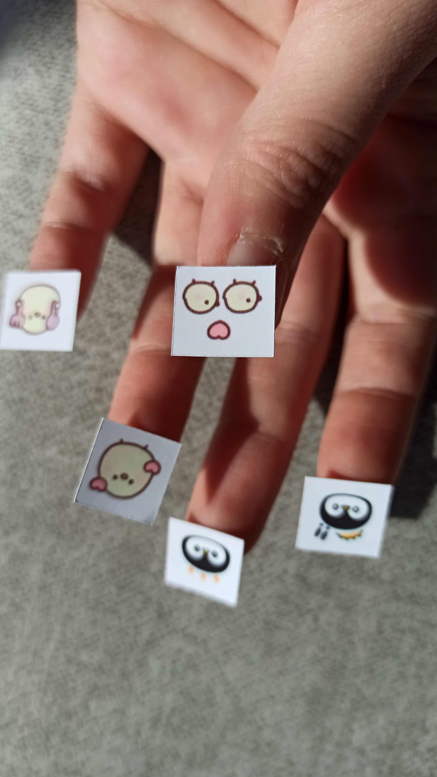 400 Adet Mini Kare Sevimli Sticker Seti Ajanda Emoji Bullet Journal Planlaycı Günlük