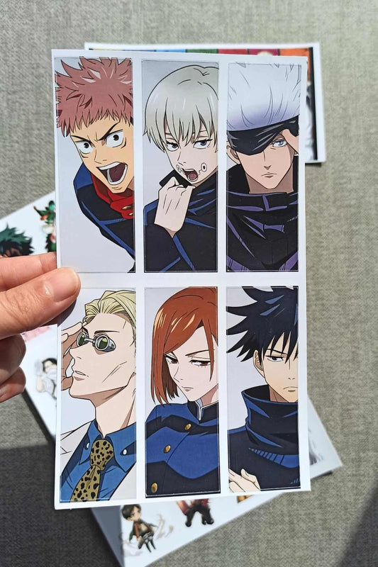 41 Adet Karışık Anime Sticker Seti Laptop Sticker