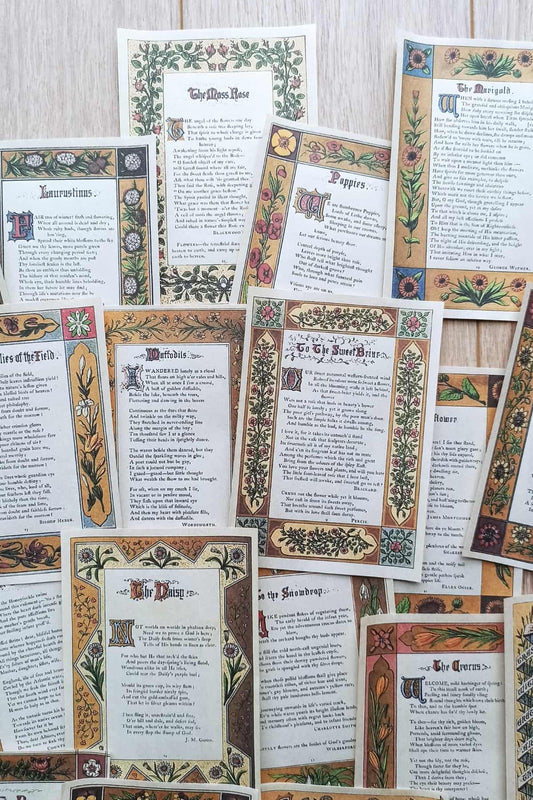 27 Adet Eskitme Vintage Kitap Sayfası Scrapbook Kağıt Seti Bullet Journal Dekupaj Kağıdı