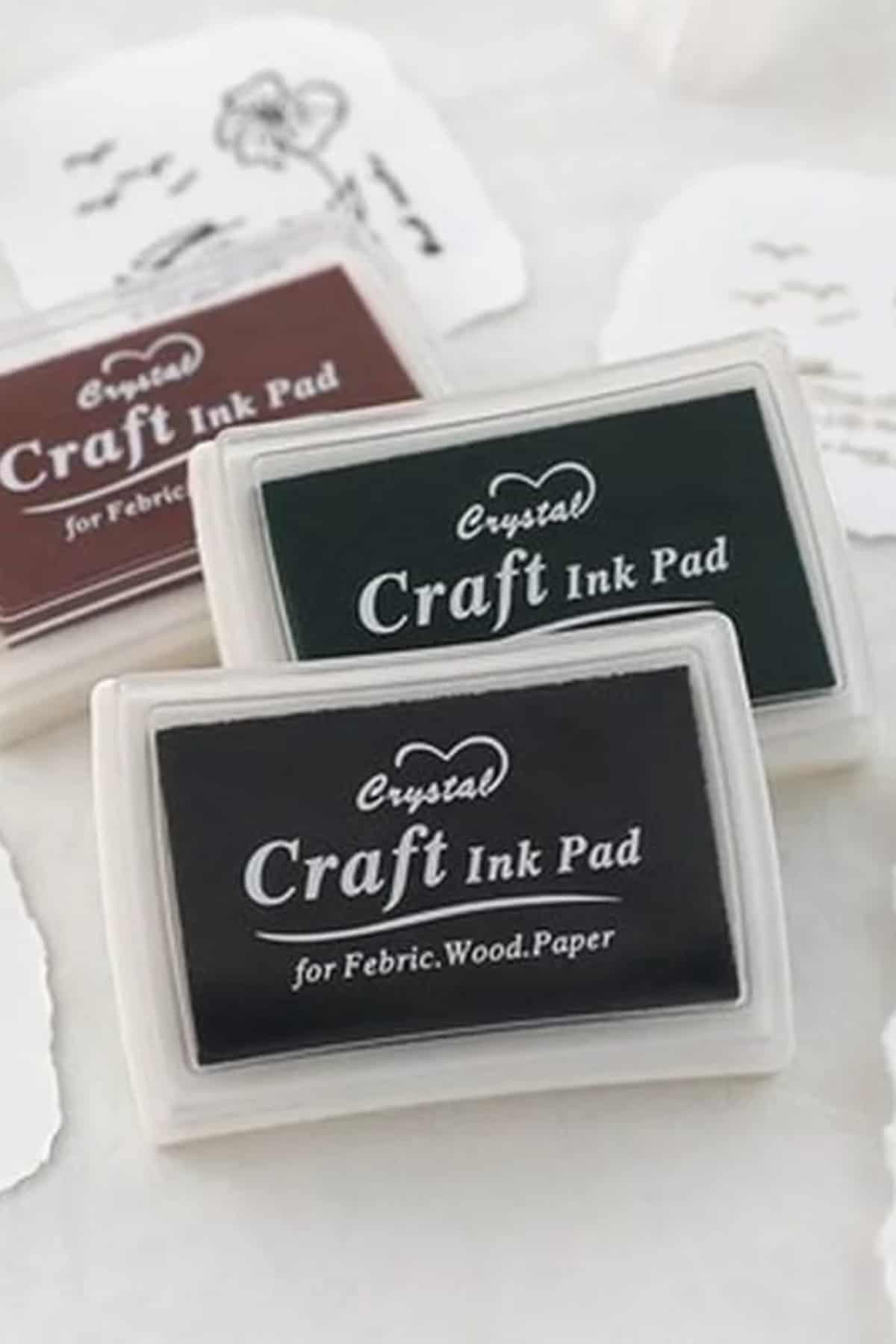 Mürekkep Pedi Inkpad Istanpa Damga Scrapbook Stamp Bullet Journal Açık Yeşil
