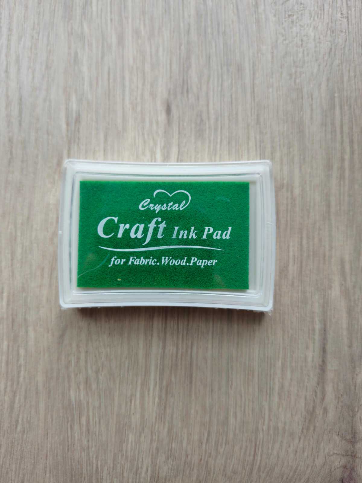 Mürekkep Pedi Inkpad Istanpa Damga Scrapbook Stamp Bullet Journal Açık Yeşil