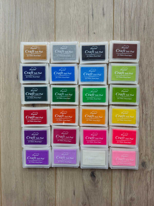 Mürekkep Pedi Inkpad Istanpa Damga Scrapbook Stamp Bullet Journal Açık Yeşil