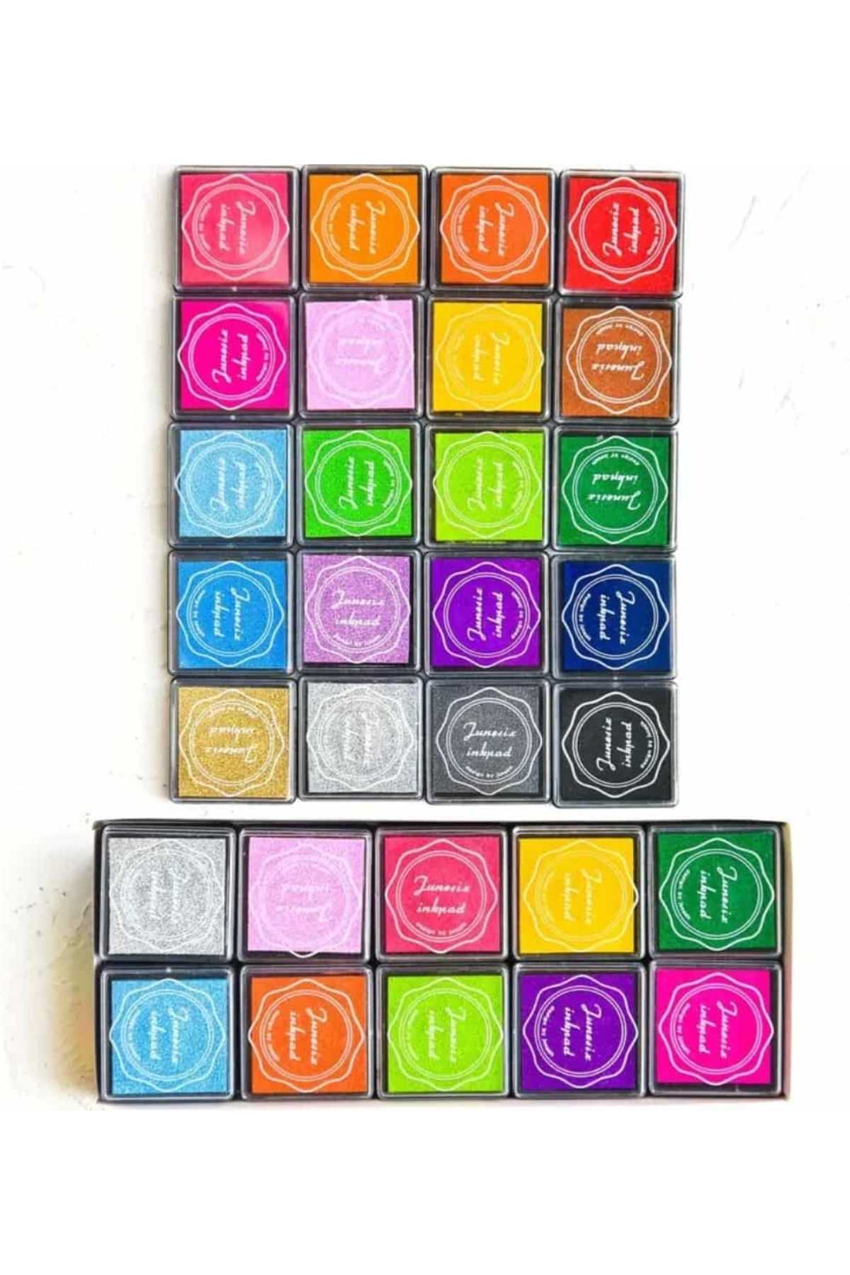 Mini Mürekkep Pedi İnkpad Istanpa Damga Scrapbook Stamp Bullet Journal Küçük Parmak Boya