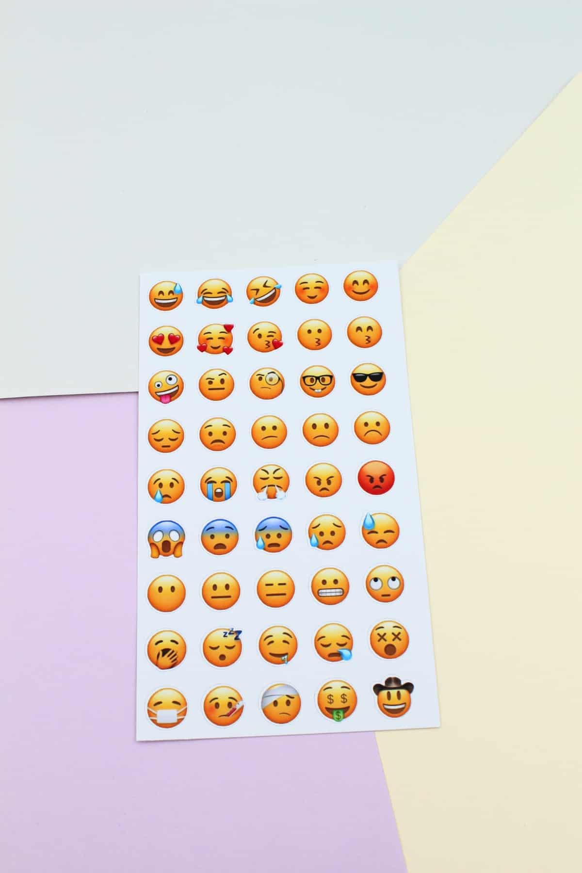 108 Adet Emoji Sticker Seti Sevimli Sticker Scrapbook Sticker Whatsapp Emoji Sticker Kedi Sticker Ku