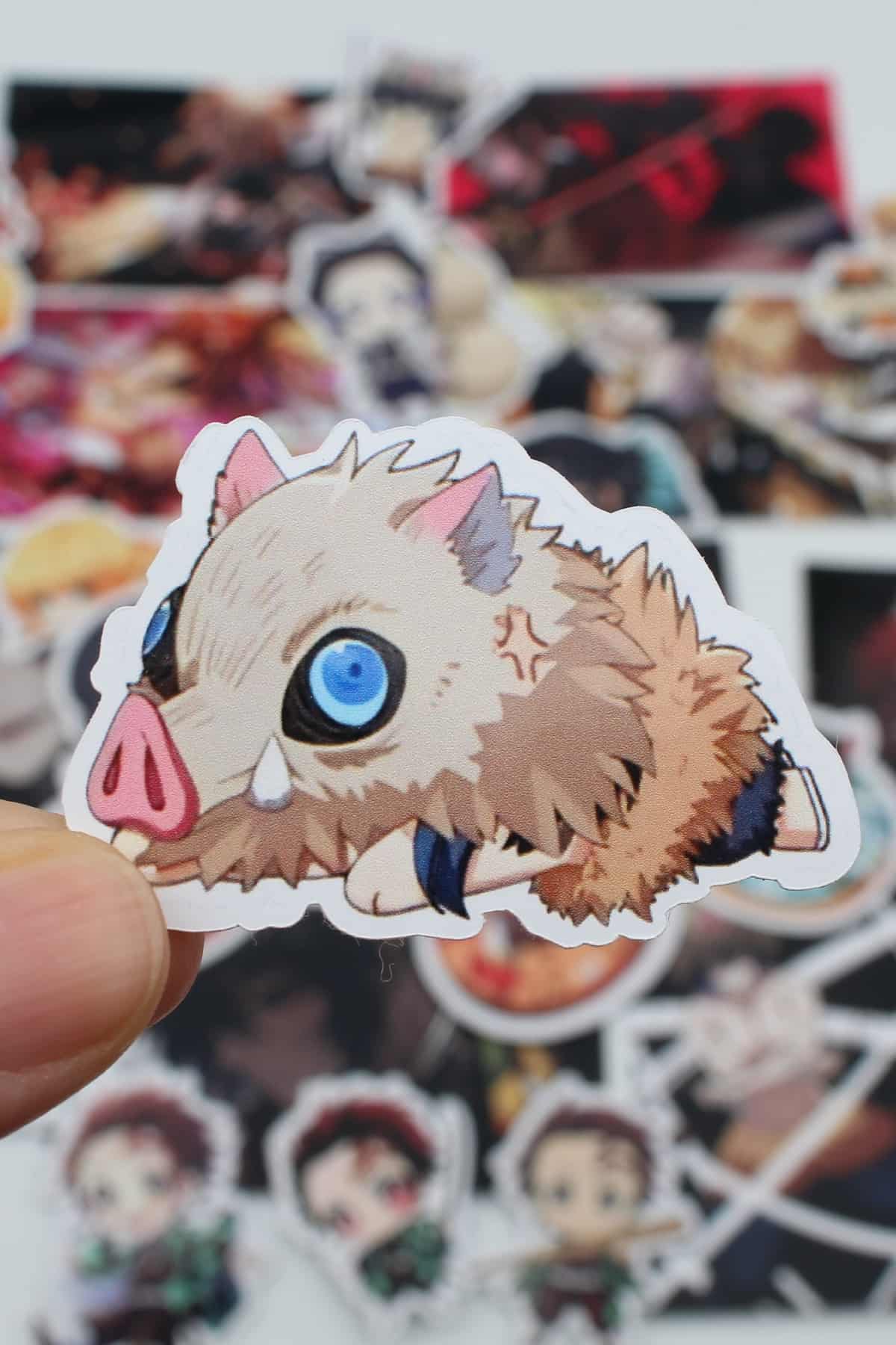 29 Adet Demon Slayer Sticker Seti Laptop Sticker Kimetsu No Yaiba Sticker Anime Sticker