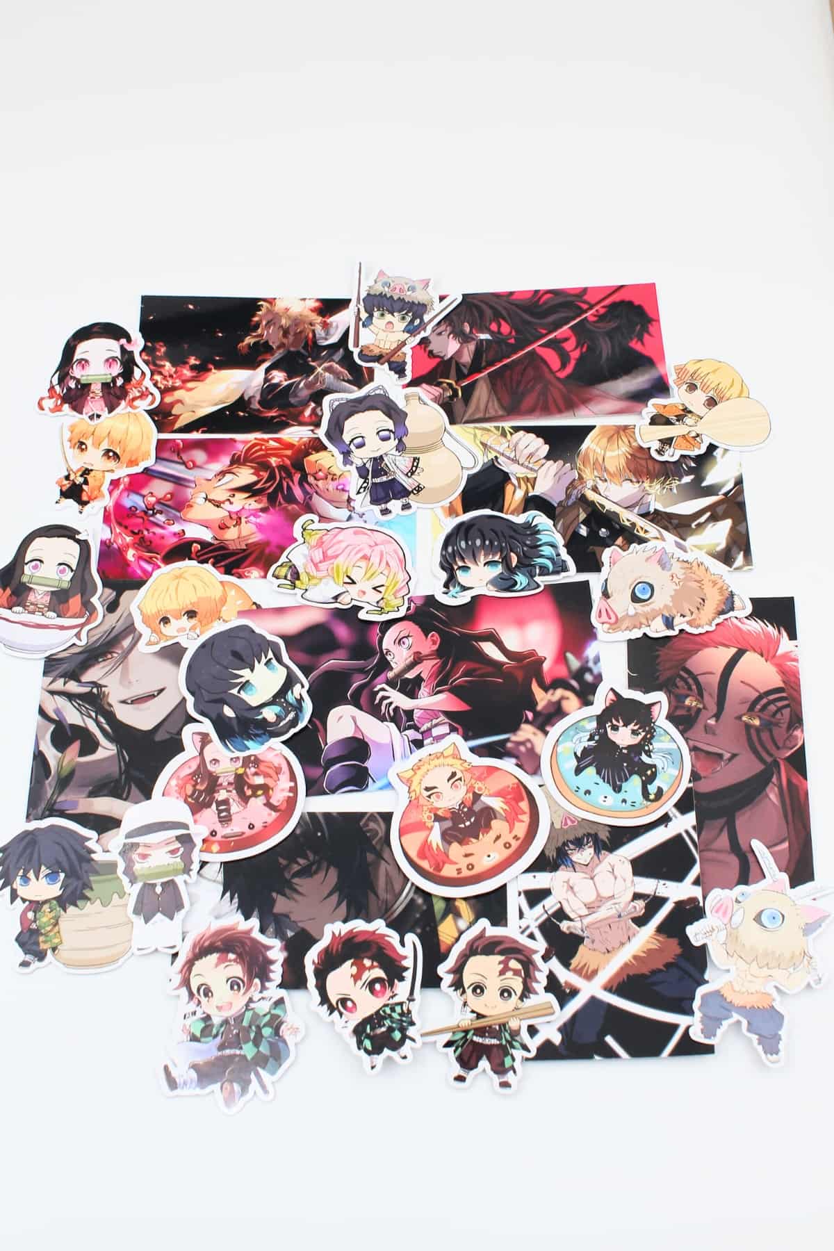 29 Adet Demon Slayer Sticker Seti Laptop Sticker Kimetsu No Yaiba Sticker Anime Sticker