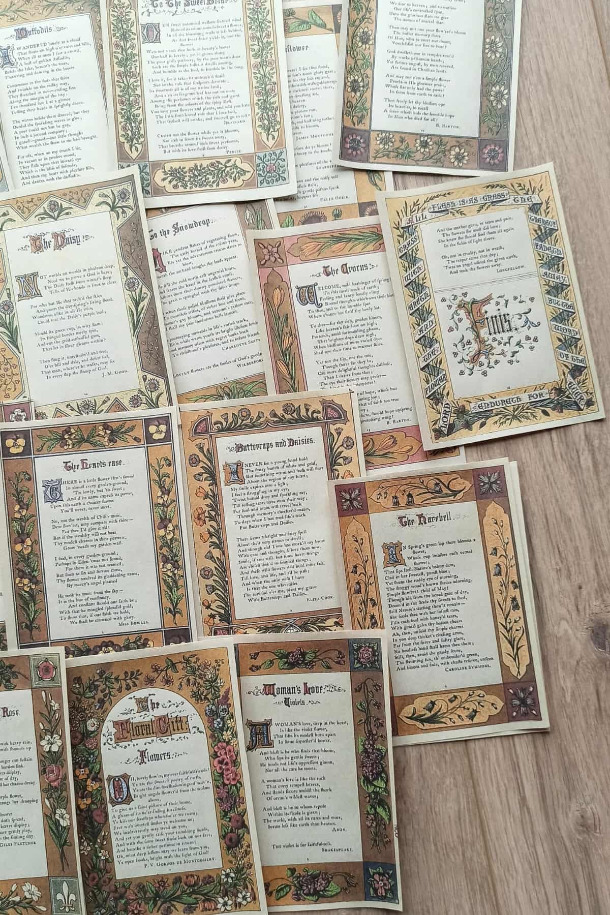 27 Adet Eskitme Vintage Kitap Sayfası Scrapbook Kağıt Seti Bullet Journal Dekupaj Kağıdı
