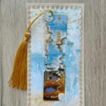 Gün Doğumu Van Gogh Püsküllü Altın Renk Metal Kitap Ayracı Hediyelik Sanatsal