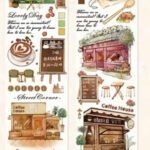 Washi Bant Rulo 5cmx2m Scrapbook Bullet Journal Ajanda Washi Tape Günlük Planlayıcı