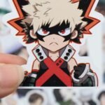 41 Adet Karışık Anime Sticker Seti Laptop Sticker