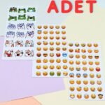 108 Adet Emoji Sticker Seti Sevimli Sticker Scrapbook Sticker Whatsapp Emoji Sticker Kedi Sticker Ku