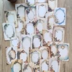 30 Adet Eskitme Vintage Çerçeve Temalı Scrapbook Kağıt Seti Bullet Journal Dekupaj Kağıdı