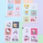 24 Adet Hello Kitty Sticker Sevimli Sticker Kare Sticker Laptop Sticker Sanrio Sticker Seti