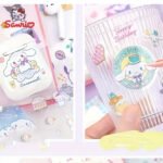 25 Parça 125 Adet Şeffaf Cinnamaroll Sticker Seti Sanrio