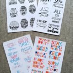 32 Adet Motivasyon Sticker Seti Cümle Sticker Seti Bullet Journal Laptop Termos Scrapbook
