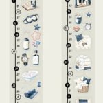 Günlük Şeffaf Pet Bant Rulo Kesimli 4cmx2m Scrapbook Bullet Journal Ajanda Pet Tape Planlayıcı