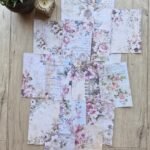 15 Adet Eskitme Vintage Çiçek Temalı Scrapbook Kağıt Seti Bullet Journal Dekupaj Kağıdı