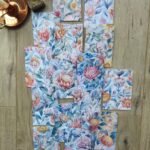 15 Adet Soft Pastel Çiçek Temalı Scrapbook Kağıt Seti Bullet Journal Dekupaj Kağıdı