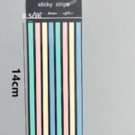 Uzun Şerit Yarı Şeffaf Yapışkanlı Post it,index,sticker