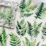 20 Adet Şeffaf Eğreltiotu Yaprak Sticker Seti Bullet Journal Scrapbook Şeffaf Sticker Laptop Ajanda