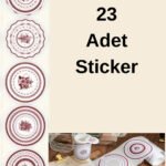 Bordo Kesimli Washi Bant 8cmx2m Scrapbook Bullet Journal Ajanda Washi Tape Vintage