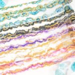 1 Rulo Şeffaf Yaldızlı Yeşil Mermer Desen Bant 6.5cmx2m Scrapbook Bullet Journal Ajanda Washi Tape