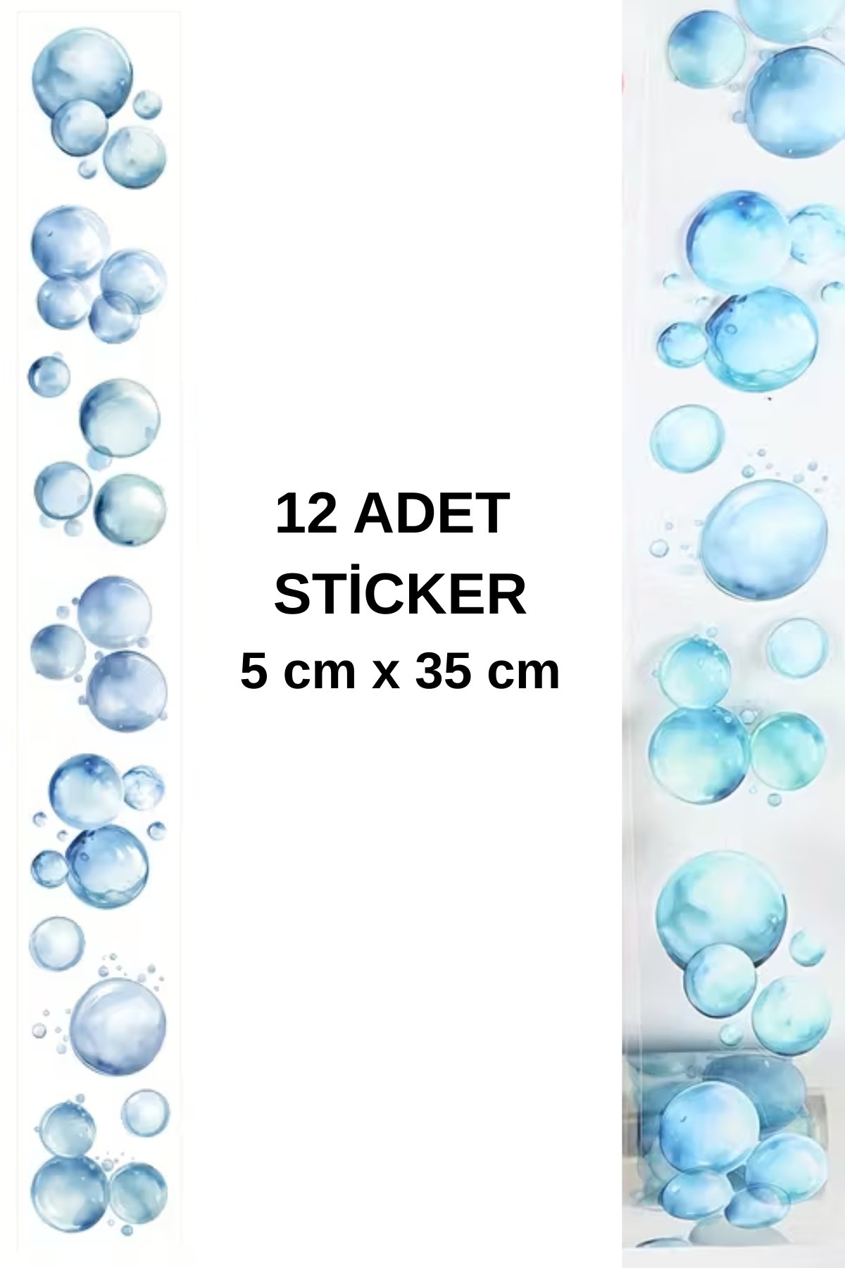 1_org_zoom-416.jpg 12 Adet Şeffaf Mavi Baloncuk Sticker Bullet Journal Scrapbook Laptop Ajanda Planlayıcı - Görsel 1