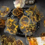 15 Adet Şeffaf Yaldızlı Suluboya Siyah Sticker Bullet Journal Scrapbook Ajanda Laptop Günlük