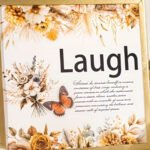 20 Adet Şeffaf Büyük Beyaz Çiçek Sticker Seti Bullet Journal Scrapbook Şeffaf Sticker Laptop Ajanda