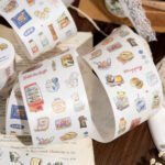 45 Adet Mini Alışveriş Market Washi Sticker Scrapbook Bullet Journal Ajanda Günlük Planlayıcı