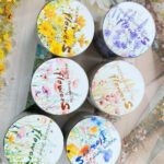 Şeffaf Renkli Çiçek Şerit Pet Bant Rulo 3cmx2m Scrapbook Bullet Journal Ajanda Washi Tape