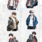 6 Adet Şeffaf Erkek Sticker Bullet Journal Scrapbook Laptop Ajanda Planlayıcı