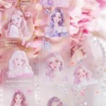 Şeffaf Kız Bant Rulo 3cmx2m Scrapbook Bullet Journal Ajanda Washi Tape